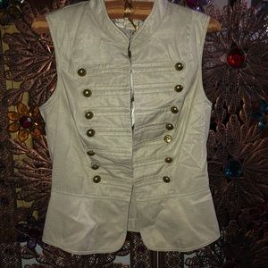 Forever 21 Cream Vest